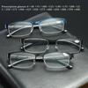 Metal Anti-blue Light Men Business Eyewear Farsighted Reading Glasses Eyeglasses Diopter 0 +0.5+0.75+1.0 To +6.0