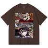 230 Gsm 100% Cotton Demon Slayer V30 Kanao Doma Print Unisex Heavy Cotton T Shirt
