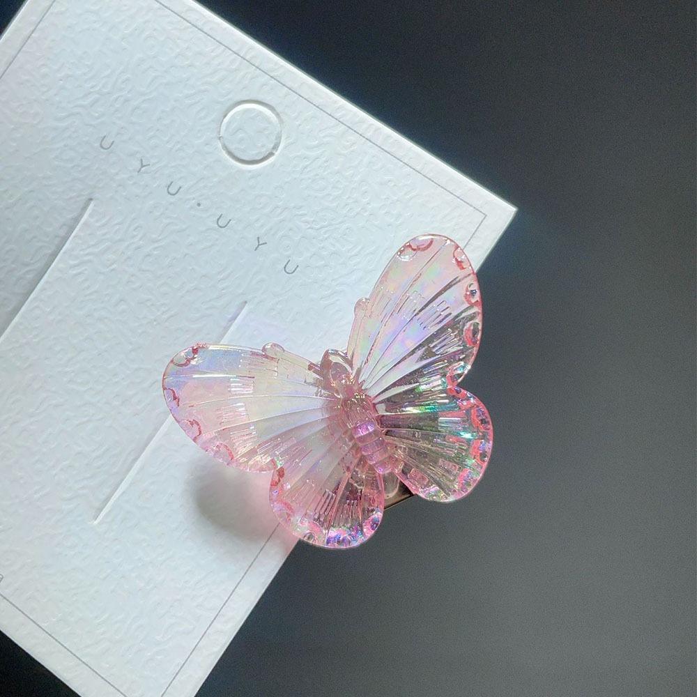 Мини-заколки для челки в виде утконоса-бабочки, заколки для волос в виде бабочки-русалки, подарки, заколка для волос для милой девочки