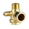 3-way Check Valve Connect Pipe Fittings Pumps Thread Parts Air Compressor