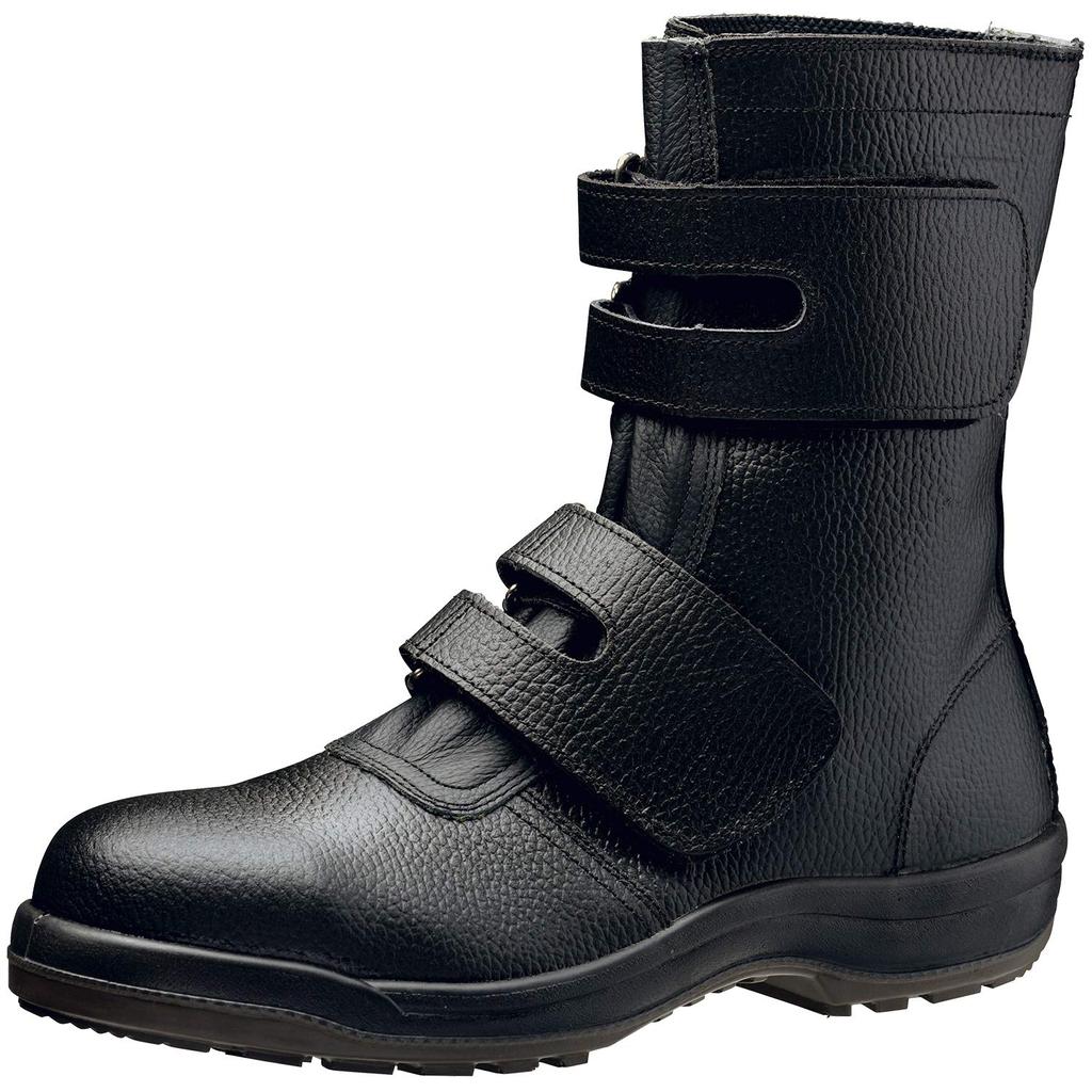 Safety Shoes Long JIS Standard CJ035 Black [Midori Anzen] 26.0cm