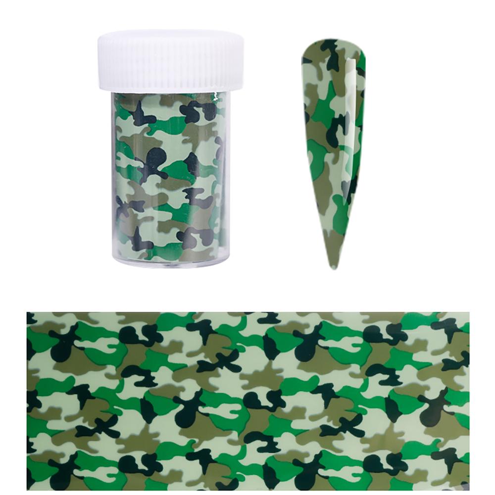 Laser Leopard Starry Sky Stickers Nail Art Decorations Manicure Decals Nail Transfer Foils