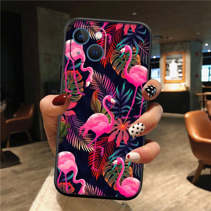 IK28 Flamingos Pink Phone Case for Samsung Galaxy M06 M15 M16 M35 M55 M56 A36 A42 A50 A50S A51 A52 A32 A33 A05 A05S A06 A16 A20