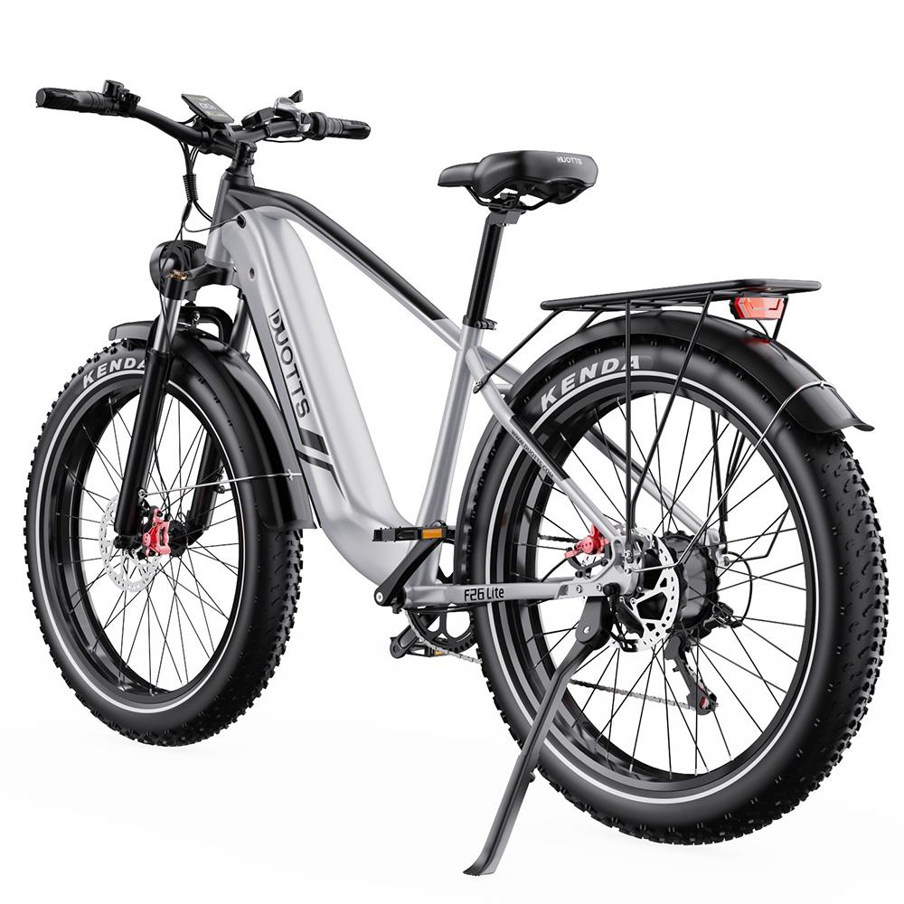 Duotts F26 Lite Electric Bicycle 750W Motor 26" Fat Tire Adult Electric Bike 48V 18AH LCD Display Max Load 150Kg With App