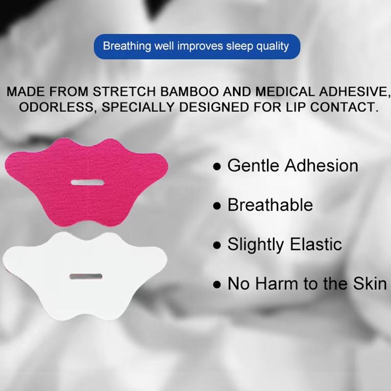30 шт. Ротовая лента от апноэ во сне Ротовая лента Ротовая лента для сна Храп Дыхательная ротовая лента Дыхательная ротовая лента