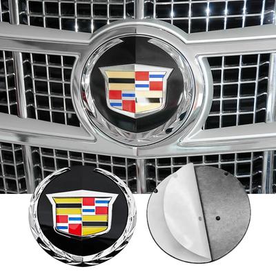 14,2 см для Escalade 2007 2008 2009 2010 2011 2012 2013 2014 Автомобиль Передняя решетка радиатора Центральный значок Наклейка Аксессуары