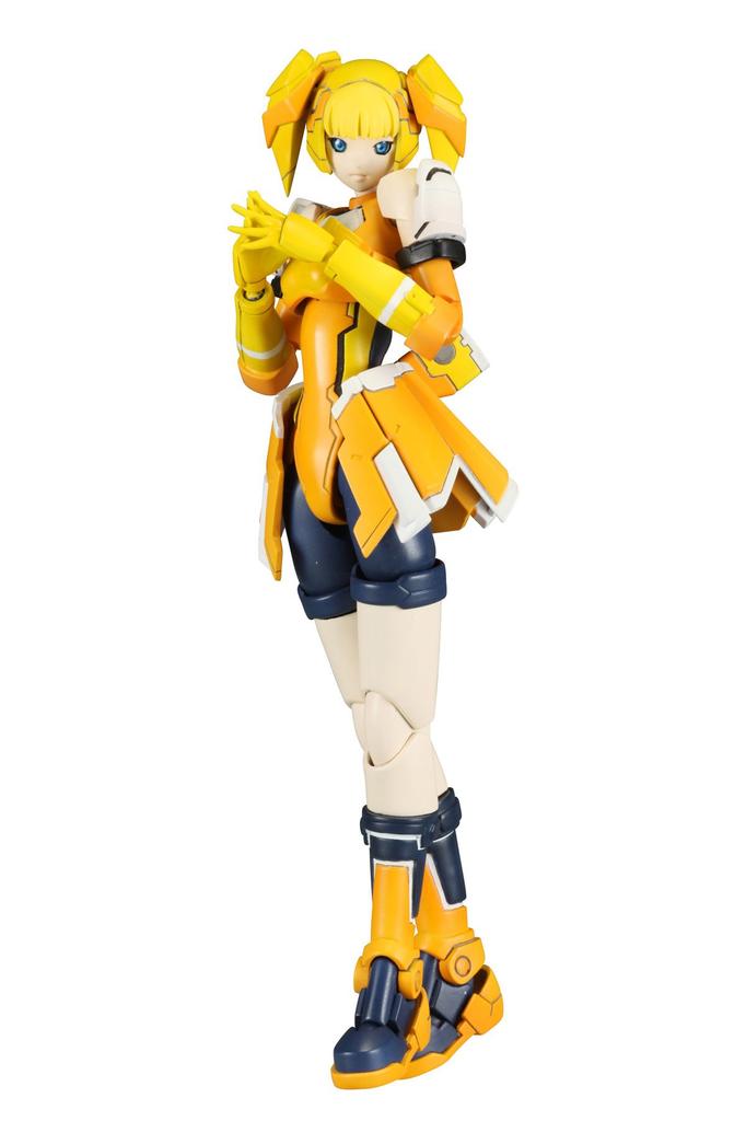 Kotobukiya PHANTASY STAR ONLINE Blue Burst RAKY Yellow Booze Scale Plastic Kit SILK Ver.APSY 1/12