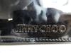 Оригинальный мужской кошелек-бифолд Jimmy Choo из черной лакированной кожи с держателем для карт #a515 Открытая коробка