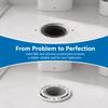 Gray Color Toilet Flange For 4in 5in 3in Pipe Toilet Flange Kit  Drain Pipe Connection