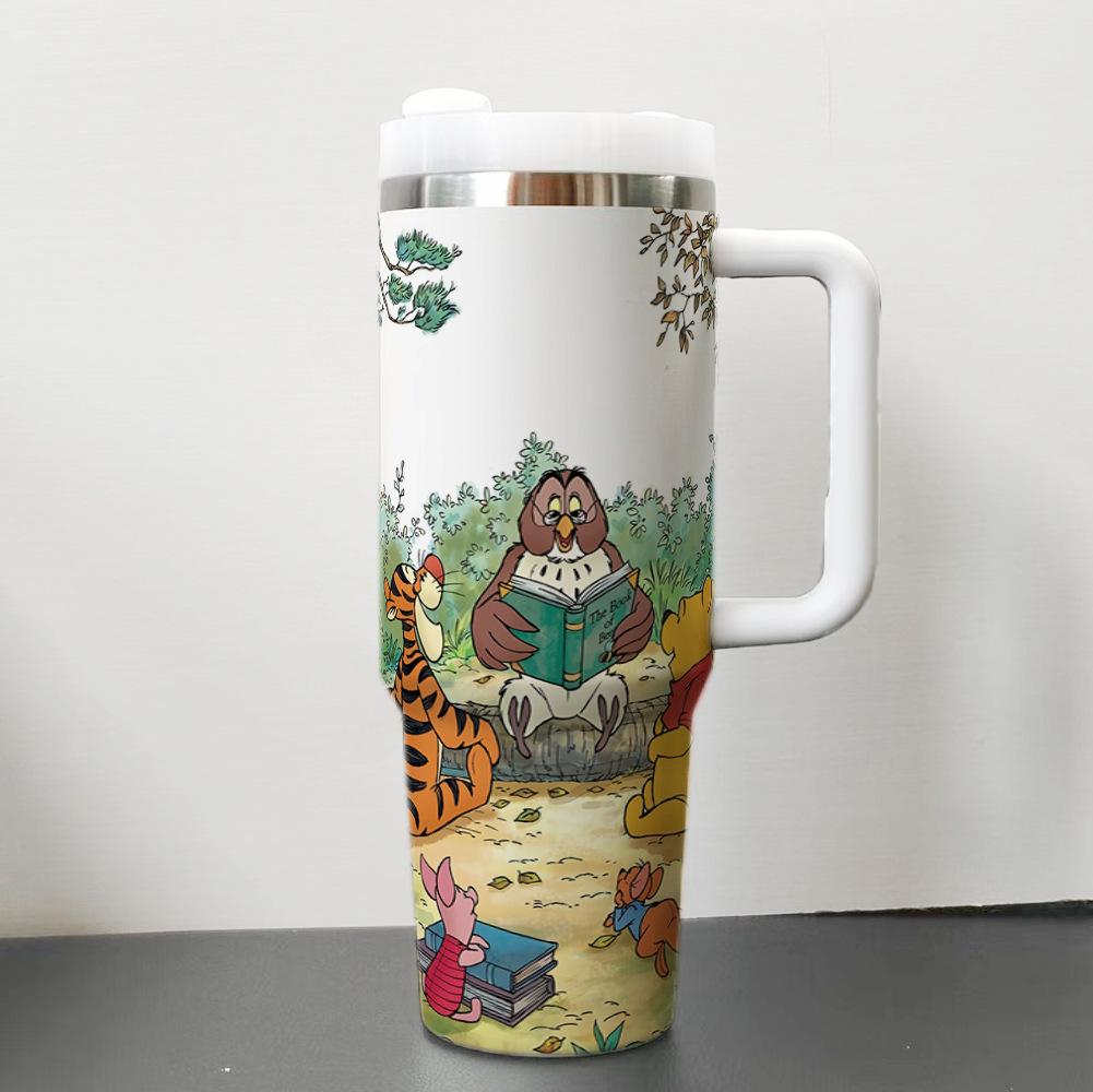 Stainless Steel Thermos Cup Tumbler Car Cup 40OZ Large Capacity Bingba Cup