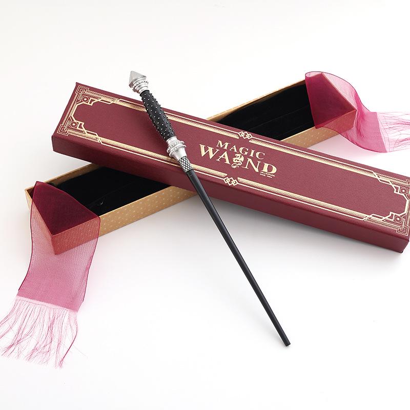 Exquisite Harry Potter Magic Wands: Hermione, Harry, Stainless Steel Core, Gift Box Included