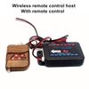 Car Grille Strobe Flash Warning Lights Eagle Eye Lamp Fog Lamp Wireless Remote Control / Button Controller Host DC12V Cup Holders 5
