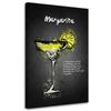 Холст печать коктейль Маргарита