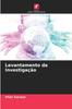 Книга Levantamento Da Investigacao