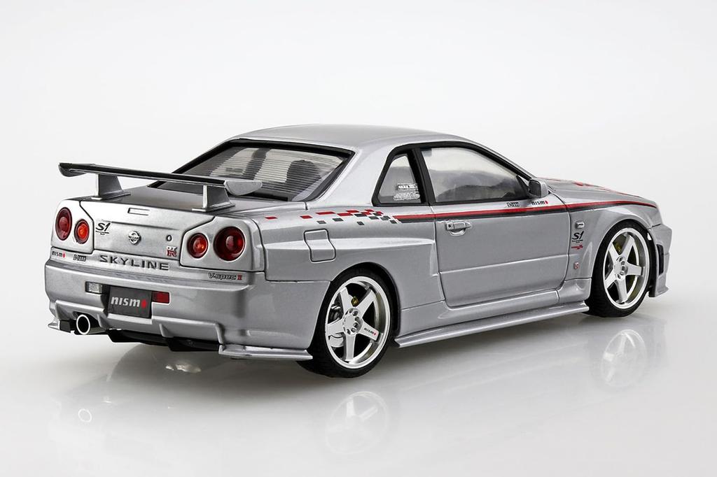 Aoshima Bunka Kyozai The Model Car Series SP05 Nissan BNR34 Skyline NISMO 2004 Plastic Model Kit Co., Ltd. (AOSHIMA) 1/24 GT-R S-TUNE