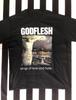 Новая Популярная Группа Godflesh Черная Футболка Хлопок Полный Размер S-5XL Унисекс Футболка