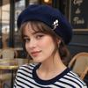 Strong Buckle Brooch Pin, 3D Tulip Bud Shape Lapel Pin with Rhinestones Versatile Badge Inlaid, Electroplated Anti-Oxidation for Coats Shirts Bags