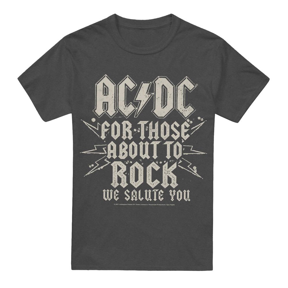 AC/DC Unisex Adult Salute T-Shirt