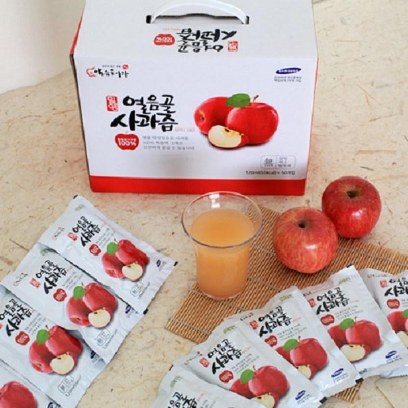 Daeheung Farm Miryang Eoreumgol Apple Juice 120ml * 50 packs