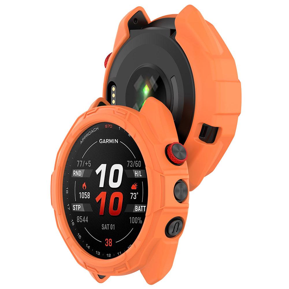 Защитный чехол-крышка для часов Garmin Approach S70 42 мм 47 мм, мягкий ТПУ, ударопрочный защитный корпус для умных часов, защита от царапин