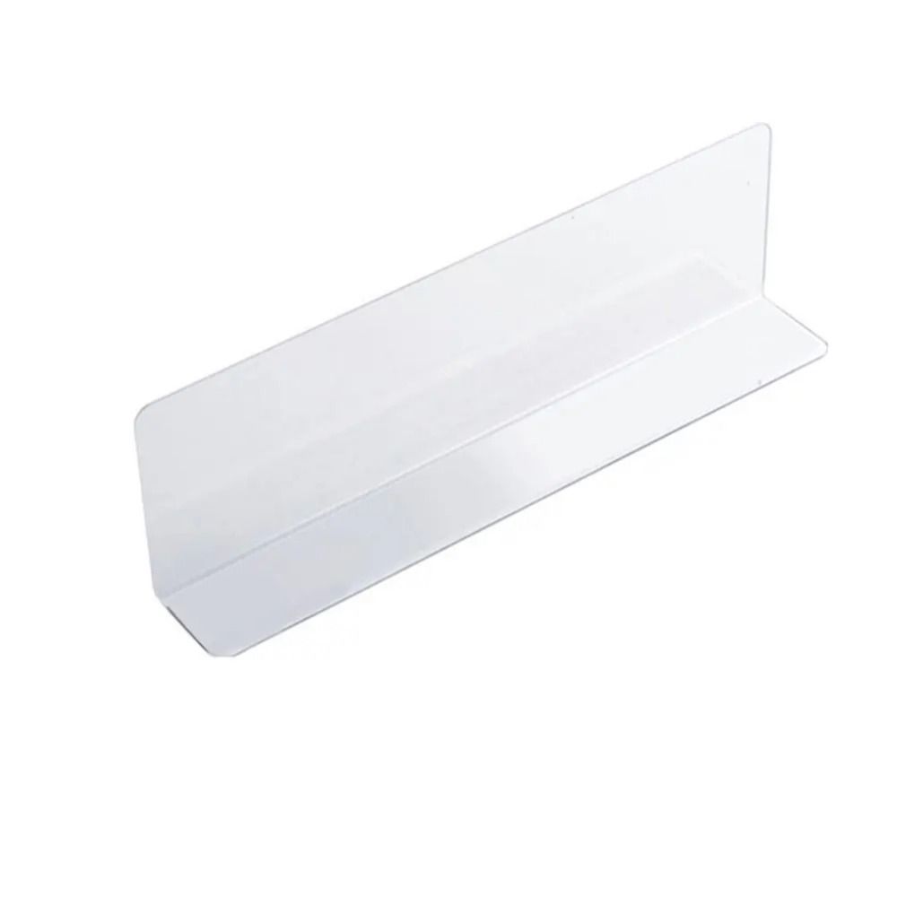 5Pcs 20/30/40cm Shelf Divider Panels Transparent Under Couch Blocker Desk Gap Barrier Storage