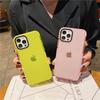 Роскошный прозрачный цветной чехол для iPhone 16 Pro Max для iPhone 15 14 13 12 11 Pro Max X Xs Xr Мягкая защитная крышка
