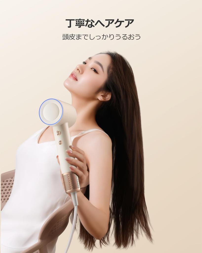 Фен для волос Большой воздушный фен Рейтинг популярности Фен 1200 Вт 100 В Бесщеточная технология двигателя 100 миллионов отрицательных ионов Высокая концентрация волос