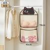 2/3Layer Large Capacity Storage Mesh Bag Underwear Socks Storage Bag Breathable Wardrobe Organizer With Clothes Hanger