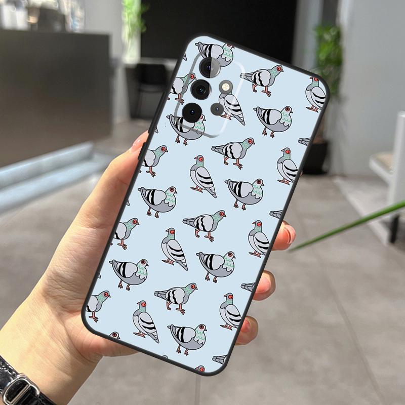 The Pigeons Case For Samsung Galaxy A22 A32 A52 A15 A16 A05 A26 A36 A56 A53 A33 A13 A34 A54 A14 A35 A55