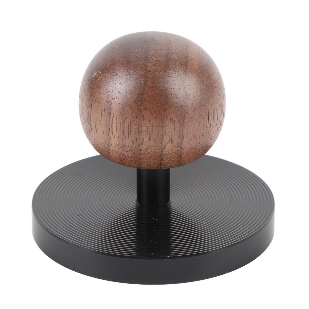 Spherical Wooden Handle Coffee Hammer Aluminum Alloy Coffee Press Tool Coffee Making