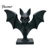 Настольное украшение для вечеринки 3D-печатная фигурка летучей мыши, готическая черная скульптура, жуткая темная эстетика, домашний декор, для Хэллоуина, полки, стола