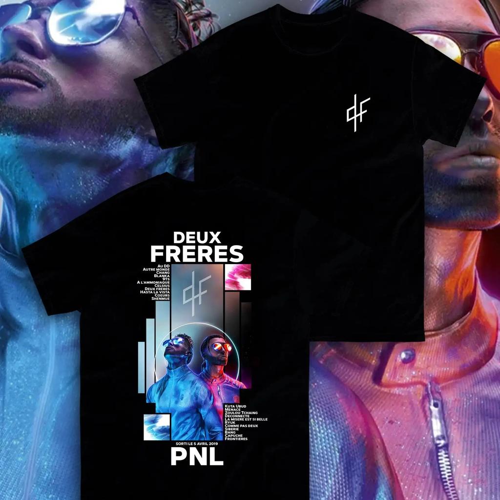 2026 Hot Sale Le Monde Chico T Shirt PNL Album French Rapper Graphic Print T-shirt Men Women Hip Hop Fashion Short Sleeve Tee Shirt Streetwear Tee Top