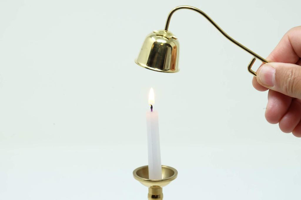 Candle Snuffer, Brass Product (solid Brass), Width 11.8 Cm