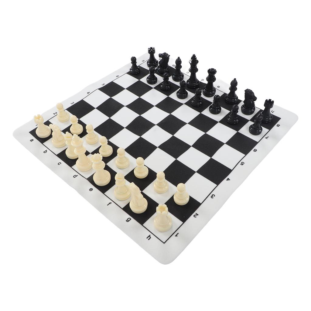 Chess Game Board Set Portable Travel Chess Board Game Set for Kids Adults Beginners