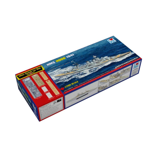 ILoveKit 1/700 Королевский флот линкор HMS Hood 1941 года Пластиковая модель высшего качества ILK65703