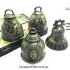 Antique Dragon Bell Feng Shui Wind Chimes - Handmade, Crisp, Loud Ornaments
