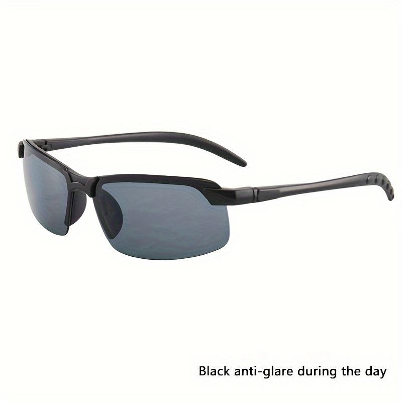 Очки ночного видения для женщин и мужчин, модные полуободковые очки для водителя с антибликовым покрытием для ночного вождения