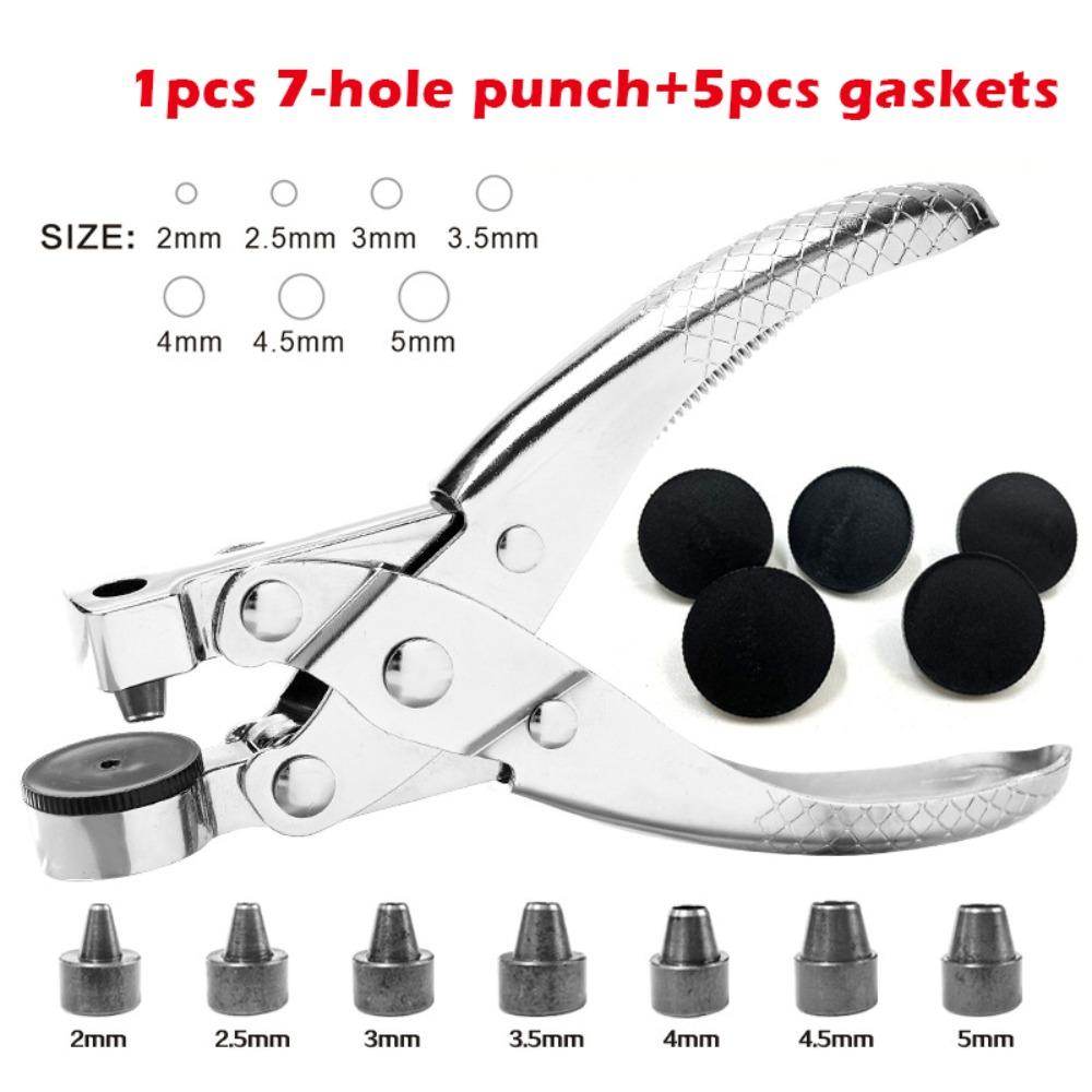 Дырокол из углеродистой стали Круглое отверстие Люверс Дырокол Ремешки для часов Дырокол Инструмент для рукоделия