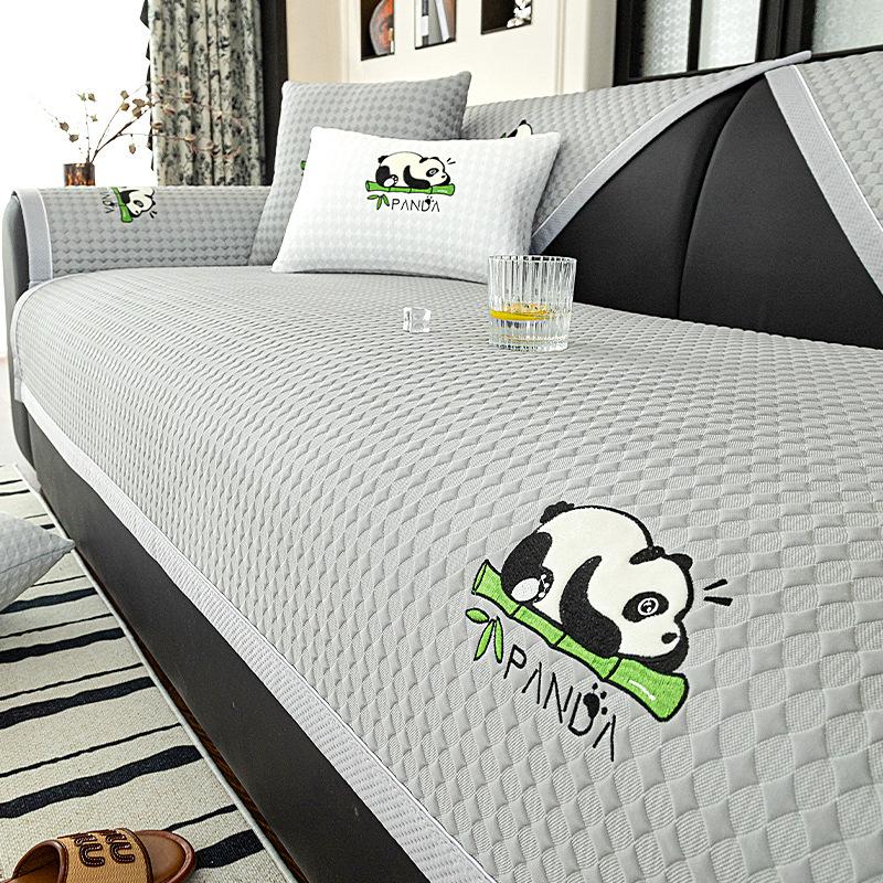 Летняя ледяная подушка для дивана из бобов Новая освежающая подушка-мат Улучшенный чехол для дивана из прохладной бобовой кожи Прохладная подушка