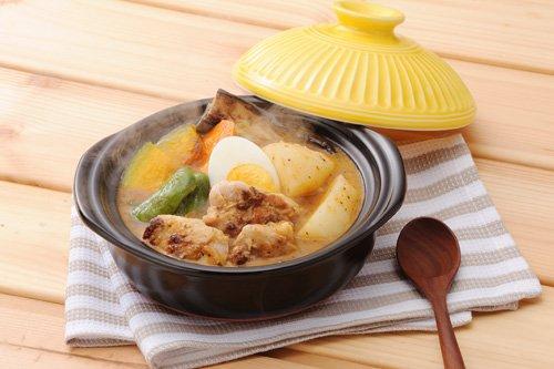 Банко Яки, Керамика Гинпо, Керамический горшок с дизайном хризантемы (Глазурь лазурит, Нет. 8)