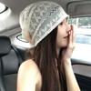 Handmade Hollow Pile Cap Women's Hat Japanese Summer Breathable Thin Head Cap Cold Hat Knitted Toe Cap