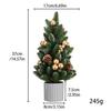 Mini Christmas Tree Desktop Ornament for Home or Family Gatherings