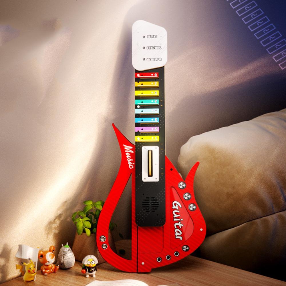 Sound Children's Music Guitar Toy DIY Assembly Music Instrument Toys  Kindergartens Toddlers