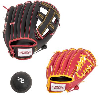 Rakuten Golden Eagles x GP Baseball Ловушка и перчатка Включает набор для мягких бросков для родителей и детей, мяч, для правой руки