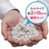 IRIS OHYAMA Мелкий измельчитель для дома Micro Cross Shreds 5 5 минут непрерывной работы Совместим с пылесборником 10 л PS5HMSD Белый Использование, Резка, Кусочки, Использование,