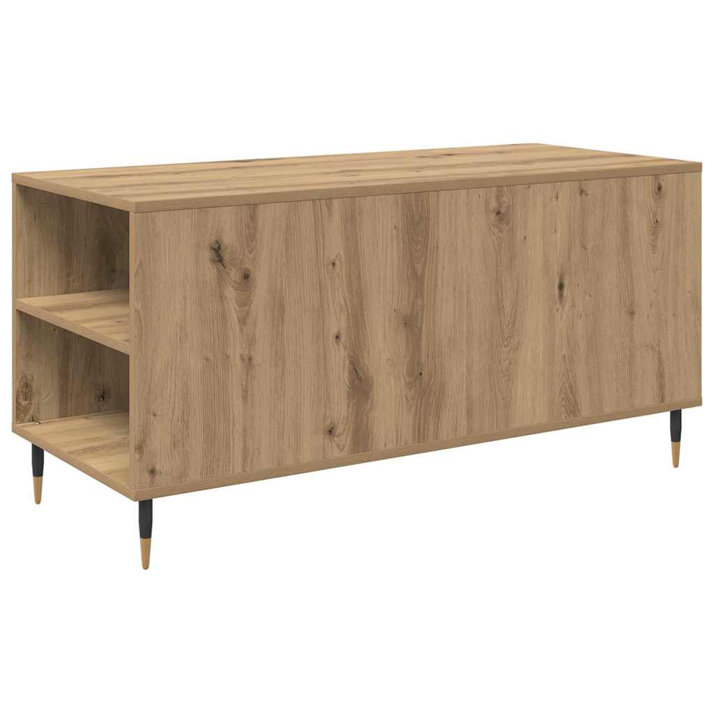 Artisan Oak Coffee Table 102 x 44.5 x 50 cm Wood Based Material