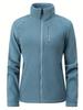 Women's Cozy Fleece-Lined Sports Jacket - Warm, Casual Zip-Up with Stand Collar for Fall/Winter