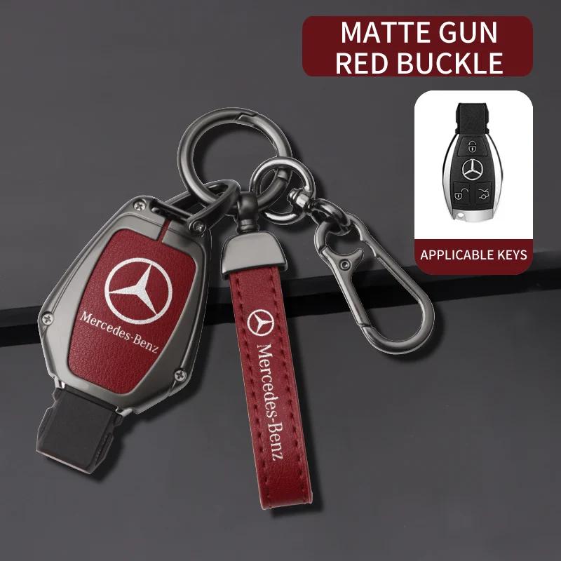 AABHZ1 Car Key Case Cover Shell Fob Accessories For Mercedes Benz W204 W463 W176 W251 W205 A200 A260 A C R G Class GLA CLA GLK GLC CLS