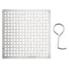 Поддерживайте стоки чистыми Квадратный нержавеющий душевой слив Крышка-фильтр для волос