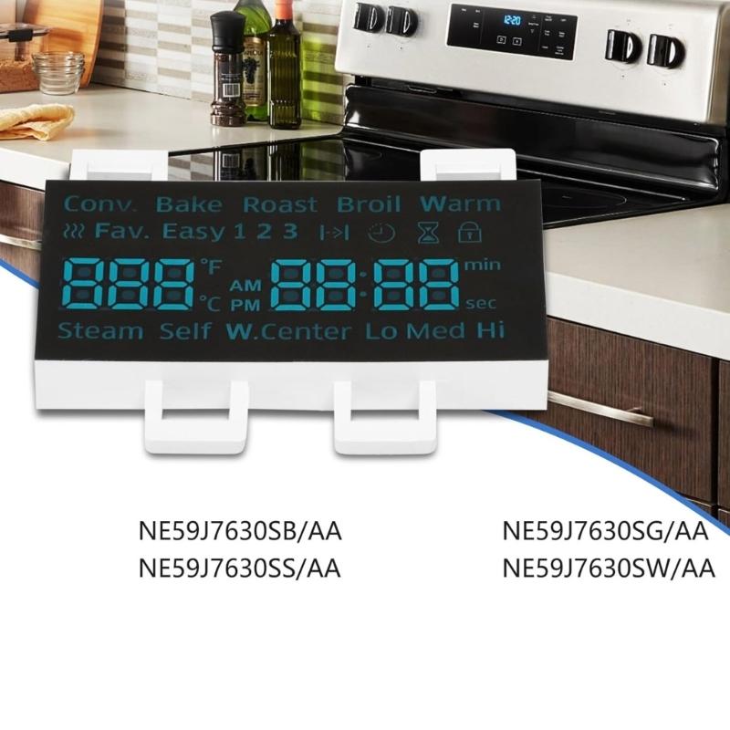 Replacement LED Panel DE07-00129A LED Screen Plastic Texture Suitable for Select Oven/Stove Models Easy Installation